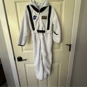Cuddle Club White Fleece NASA Outfit
